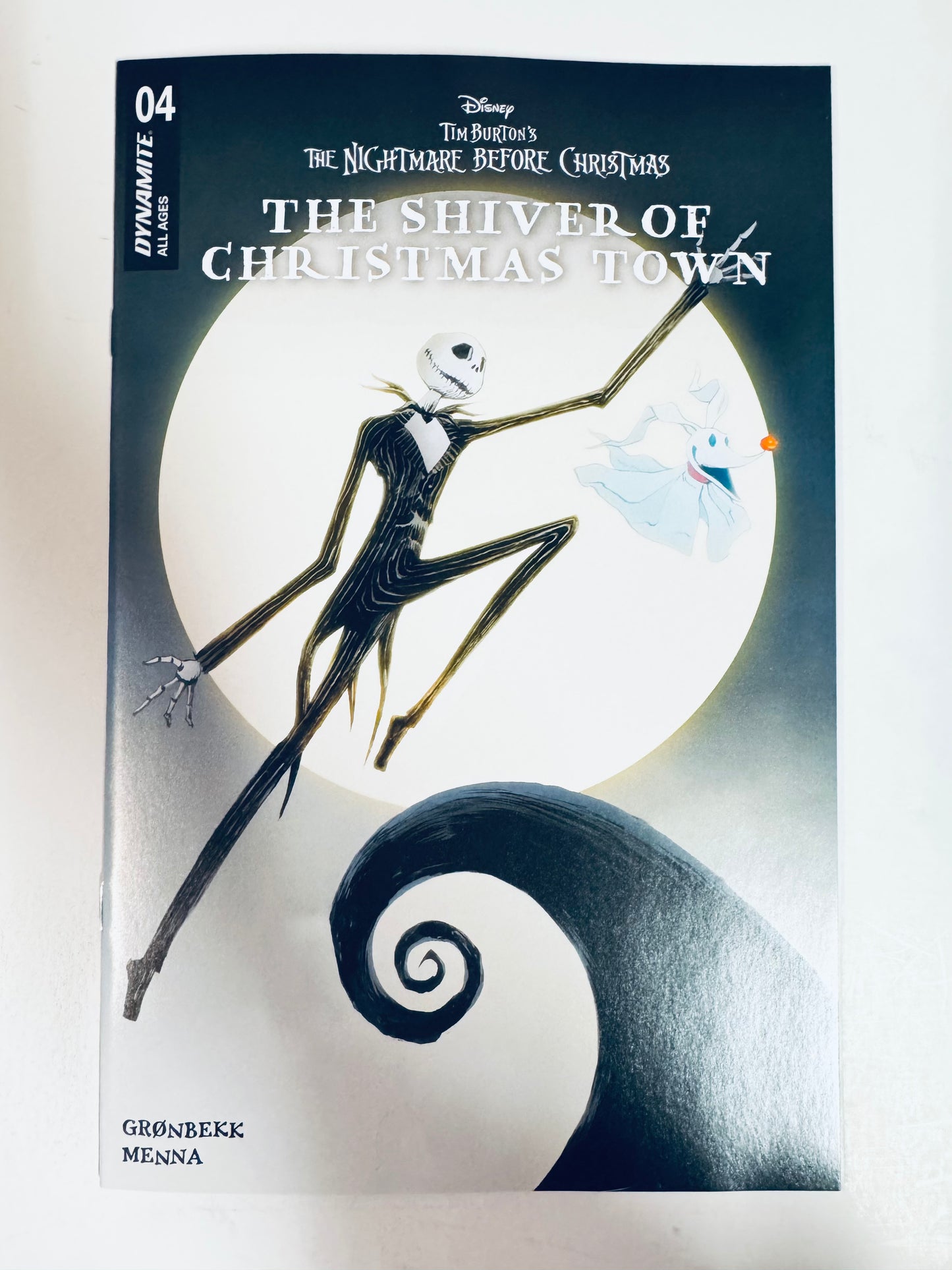 THE NIGHTMARE BEFORE CHRISTMAS: THE SHIVER OF CHRISTMAS TOWN #4 NM