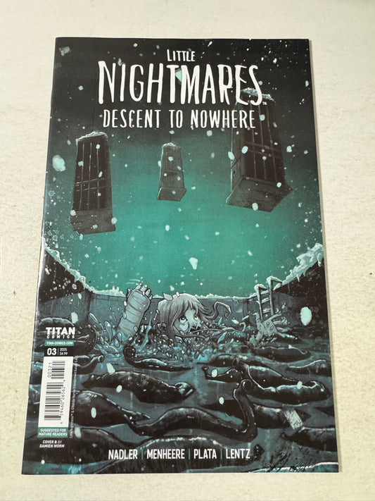 LITTLE NIGHTMARES Descent To Nowhere #3 NM Damian Worm Variant