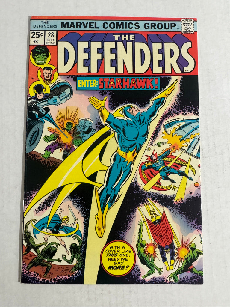 DEFENDERS #28 VF- 1ST APPEARANCE