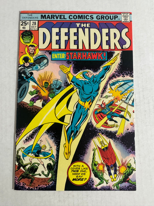DEFENDERS #28 VF- 1ST APPEARANCE