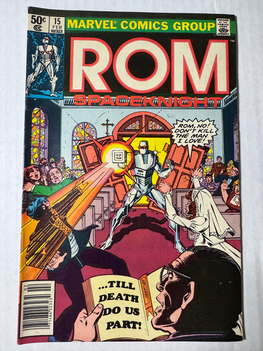 ROM #15 FN NEWSSTAND