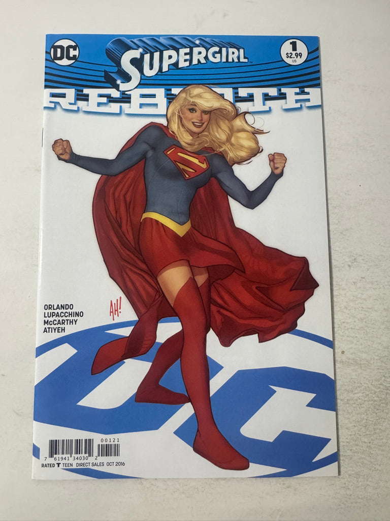 SUPERGIRL REBIRTH #1 NM Adam Hughes Variant
