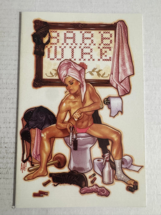 BARB WIRE #7 NM- Adam Hughes Cover
