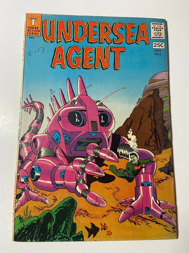 UNDERSEA AGENT #5 VF 1ST APPEARANCE