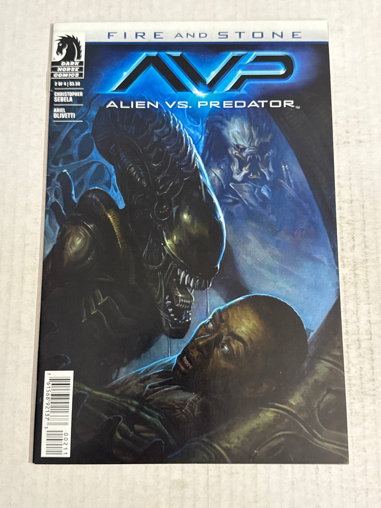AVP ALIEN VS PREDATOR Fire And Stone #2 NM