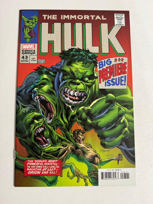 IMMORTAL HULK #43 NM Joe Bennett Variant