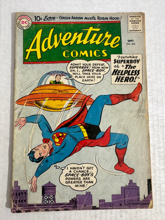 ADVENTURE COMICS #264 GD