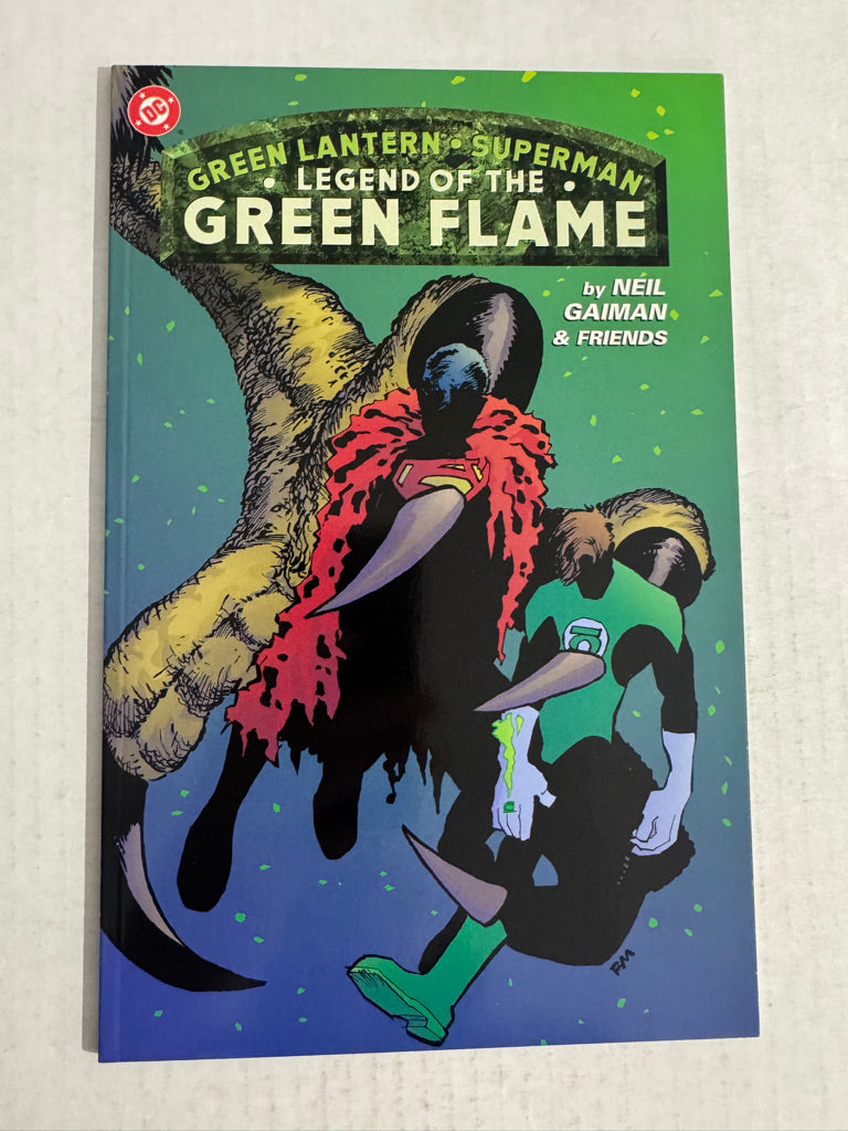 GREEN LANTERN SUPERMAN LEGEND OF THE GREEN FLAME NM Frank Miller Cover