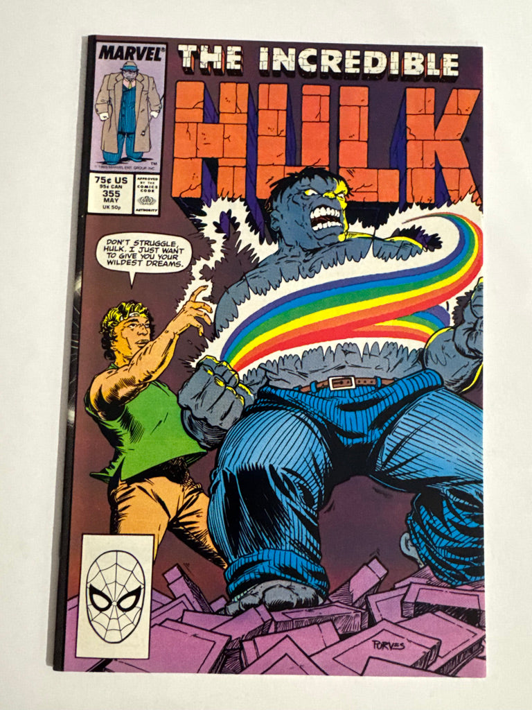INCREDIBLE HULK #355 NM