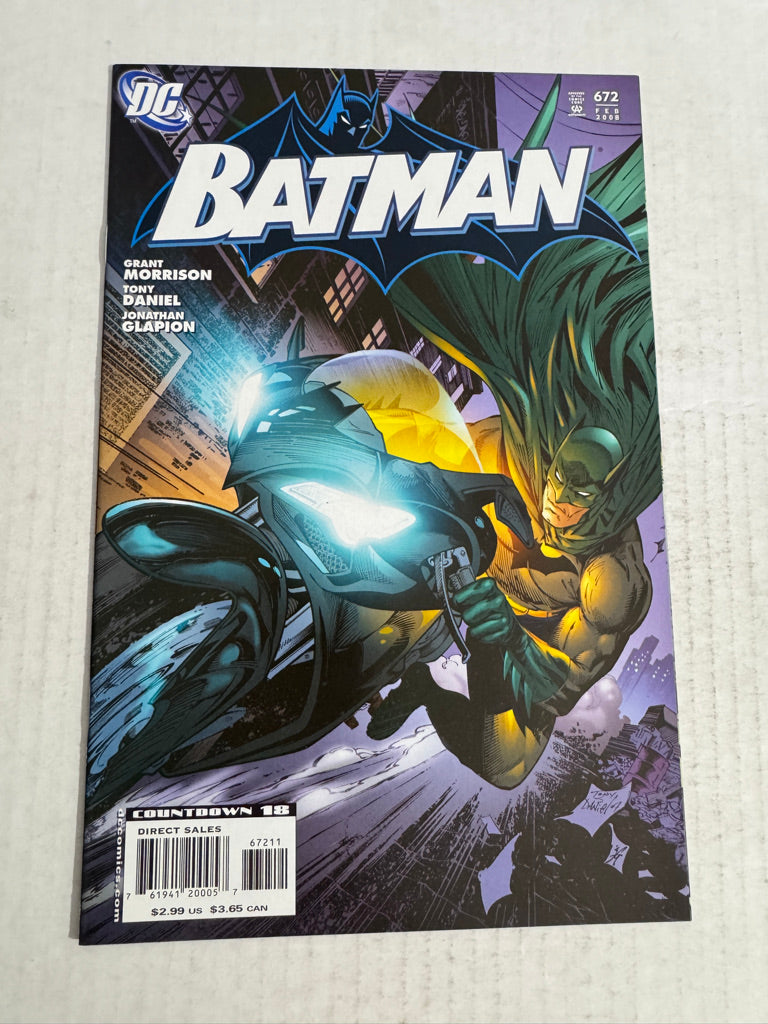 BATMAN #672 Tony Daniel Cover