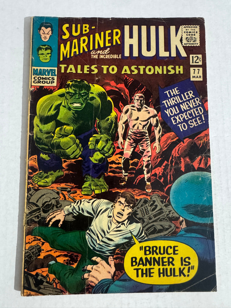 TALES TO ASTONISH #77 GD
