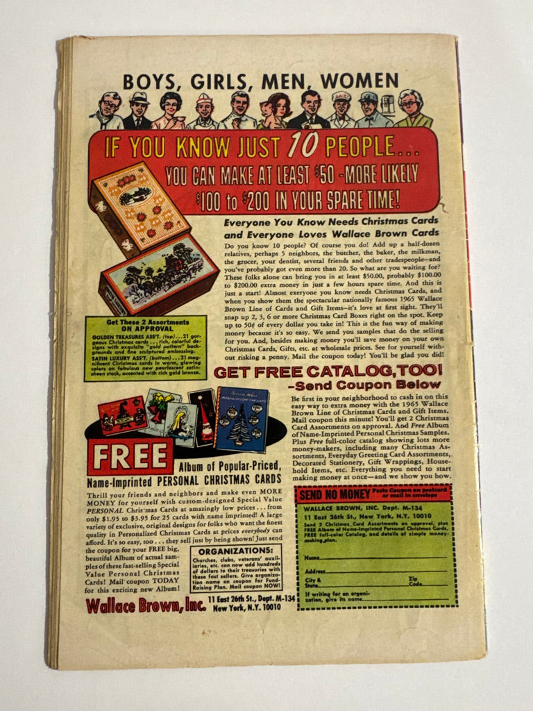 STRANGE TALES #136 GD/VG