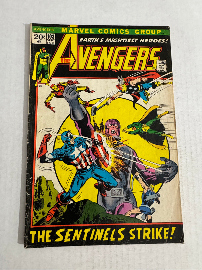 AVENGERS #103 VG-