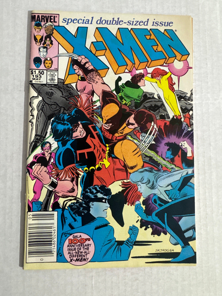 X-MEN #193 VF/NM 1ST APPEARANCE CANADIAN PRICE VARIANT