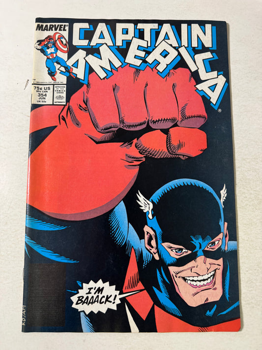 CAPTAIN AMERICA #364 FN/VF 1ST APPEARANCE