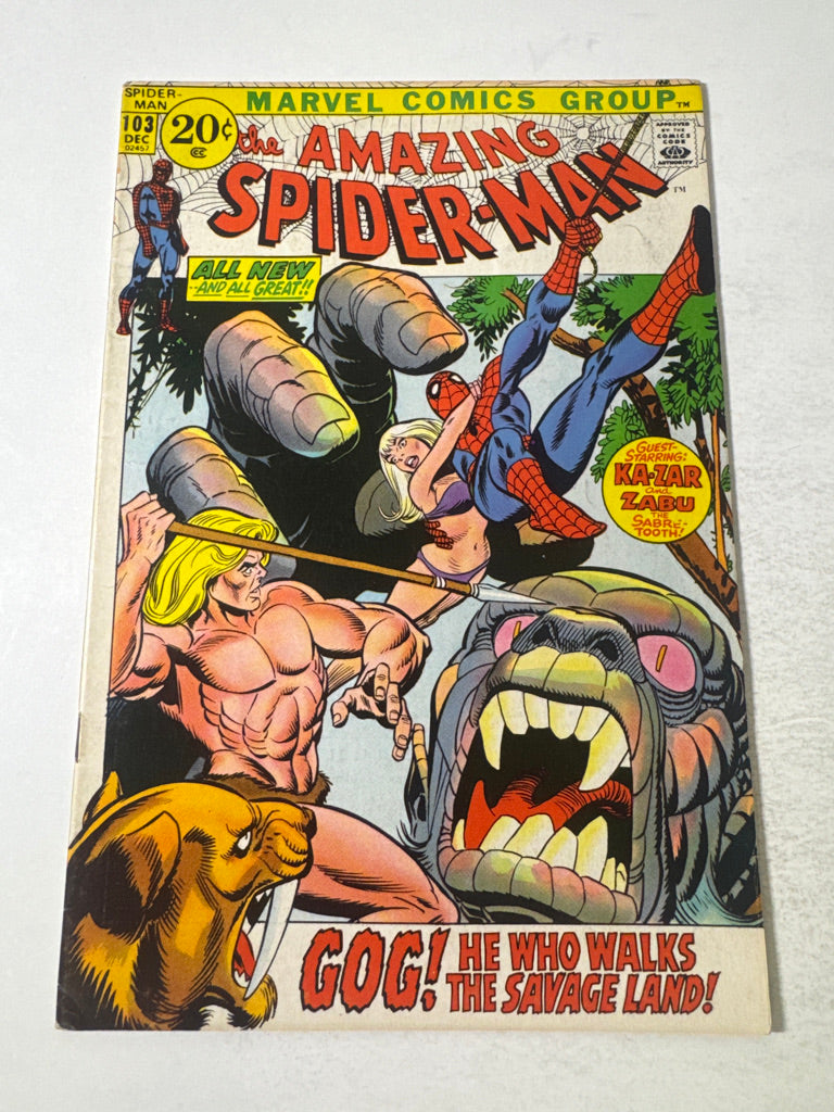 AMAZING SPIDER-MAN #103 VG/FN 1ST APPEARANCE