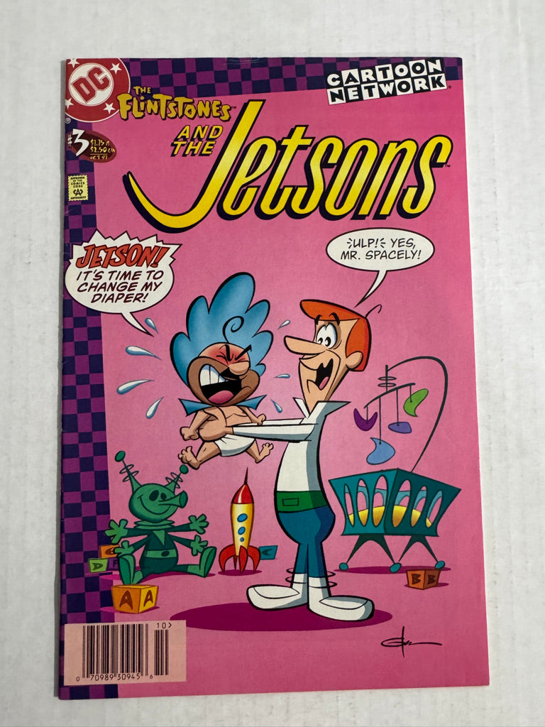 THE FLINTSTONES AND THE JETSONS #3 VF NEWSSTAND
