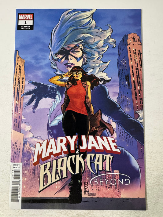 MARY JANE & BLACK CAT Beyond #1 NM Villa Variant