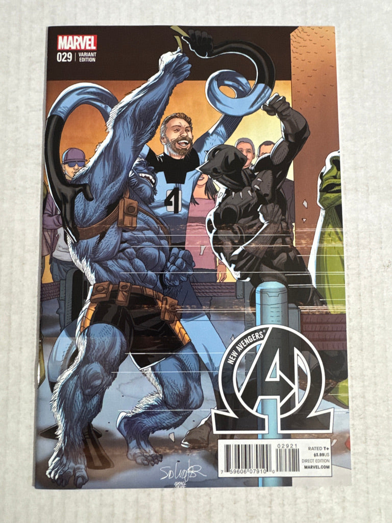 NEW AVENGERS #29 Vol 3 NM 1:20 Salvador Larroca Variant
