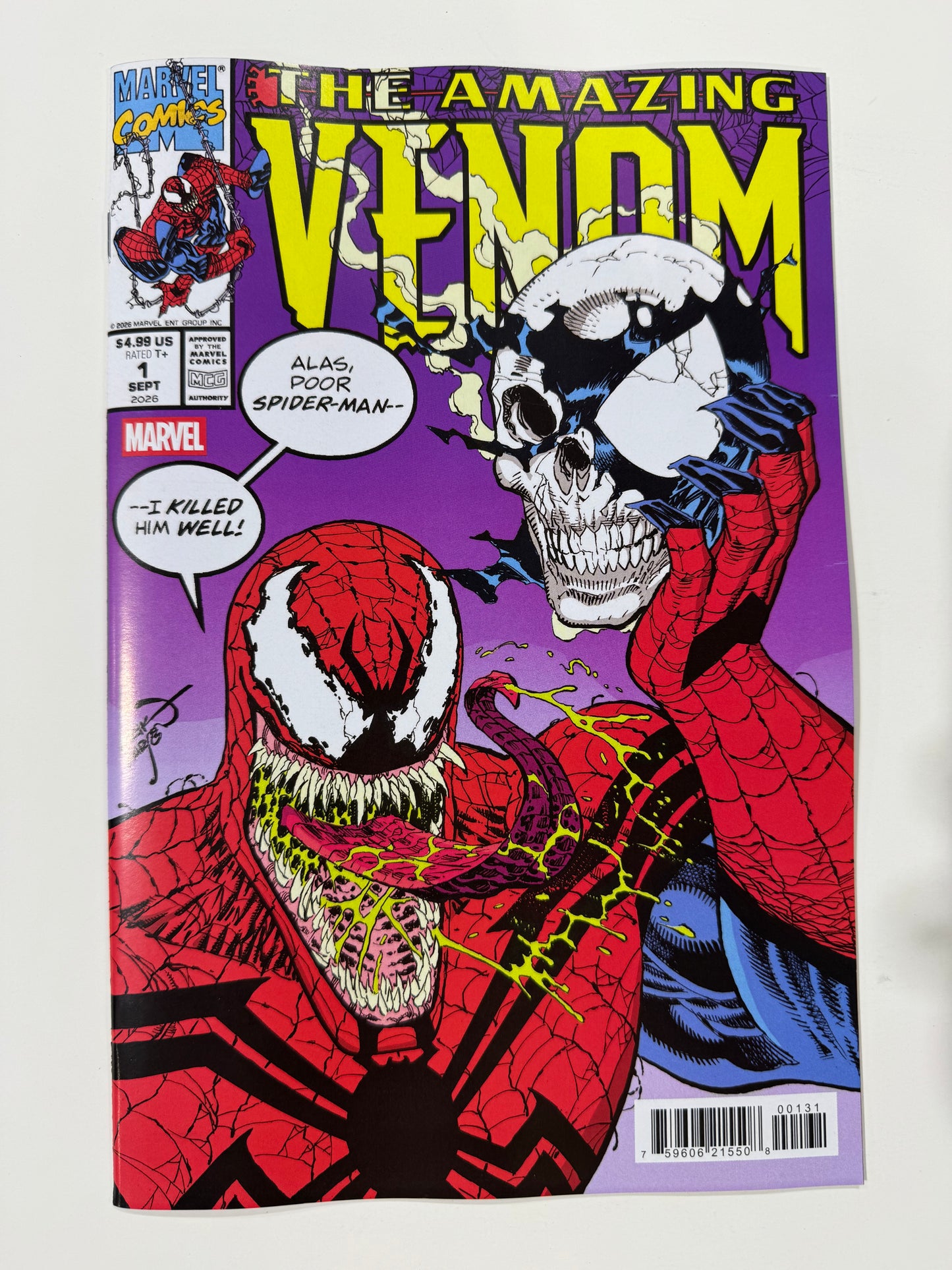 THE AMAZING VENOM #1 NM Erik Larsen Homage Variant