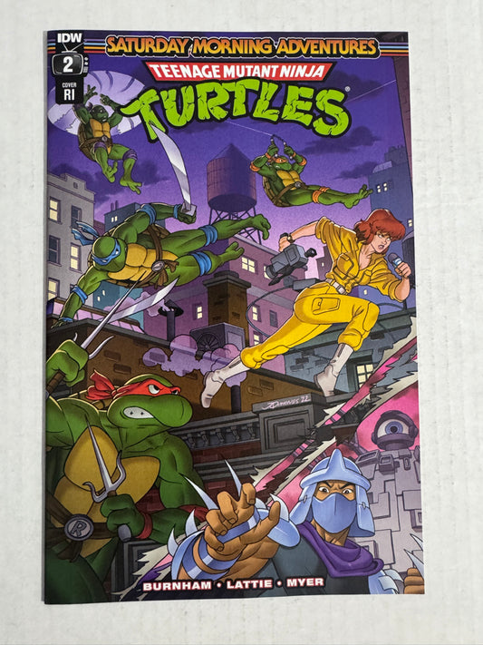 TEENAGE MUTANT NINJA TURTLES NARUTO #3 NM B Variant
