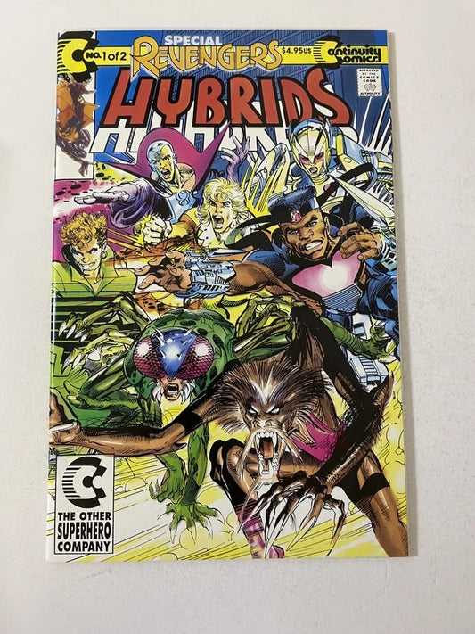 HYBRIDS REVENGERS SPECIAL #1 NM Neal Adams Cover