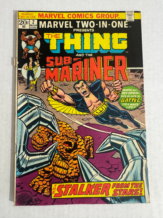 MARVEL TWO-IN-ONE #2 VG