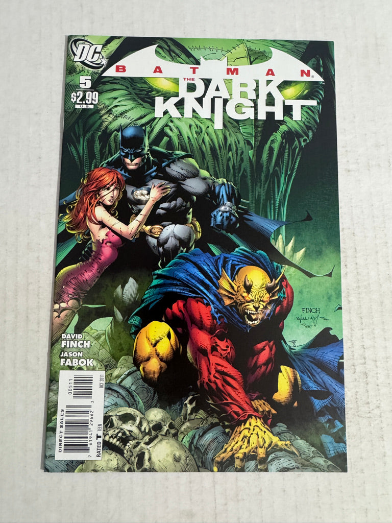 BATMAN THE DARK KNIGHT #5 NM-  David Finch Cover