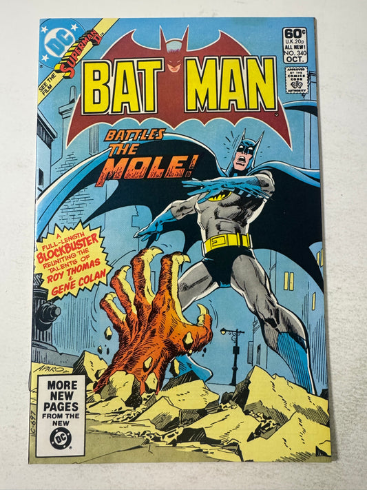 BATMAN #340 FN/VF