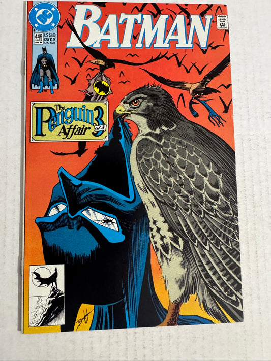 BATMAN #449 VF/NM NEWSSTAND