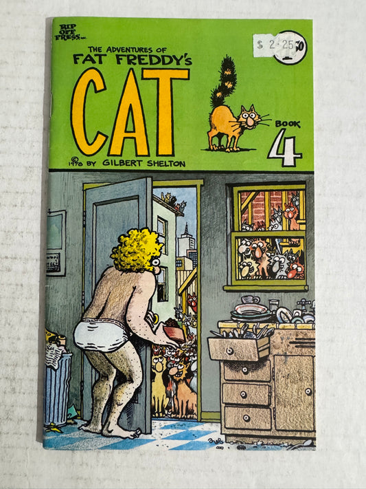 THE ADVENTURES OF FAT FREDDY'S CAT #4 VG/FN (1980)