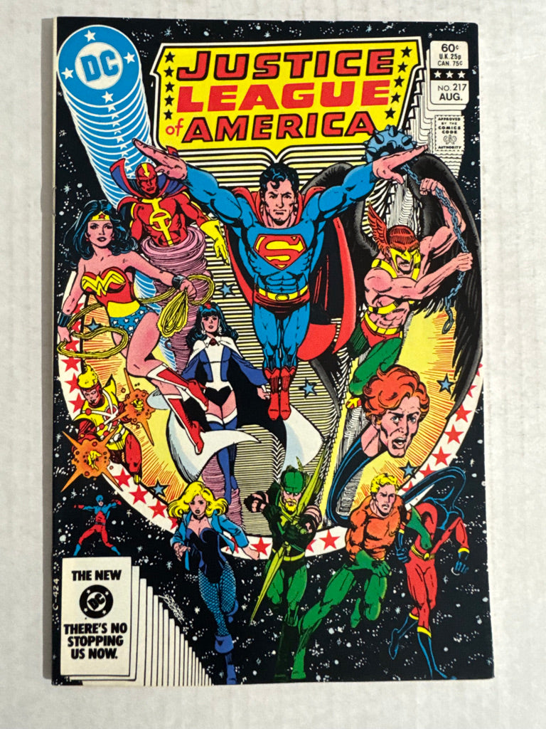 JUSTICE LEAGUE OF AMERICA #217 NM