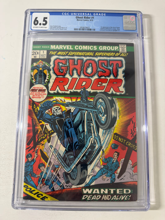 GHOST RIDER #1 CGC 6.5 1ST APPEARANCE