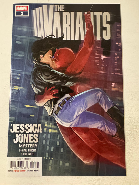 THE VARIANTS A Jessica Jones Mystery #2 NM Phil Noto Cover