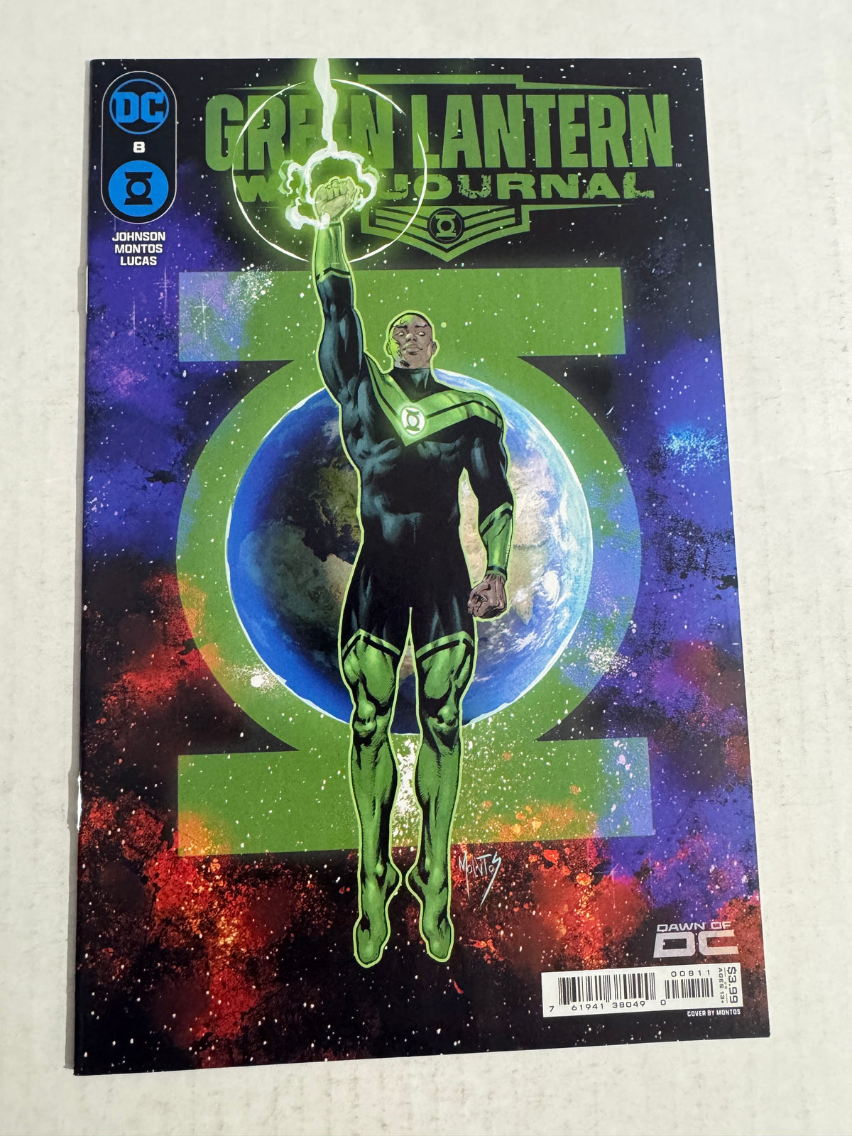 GREEN LANTERN WAR JOURNAL #8 NM
