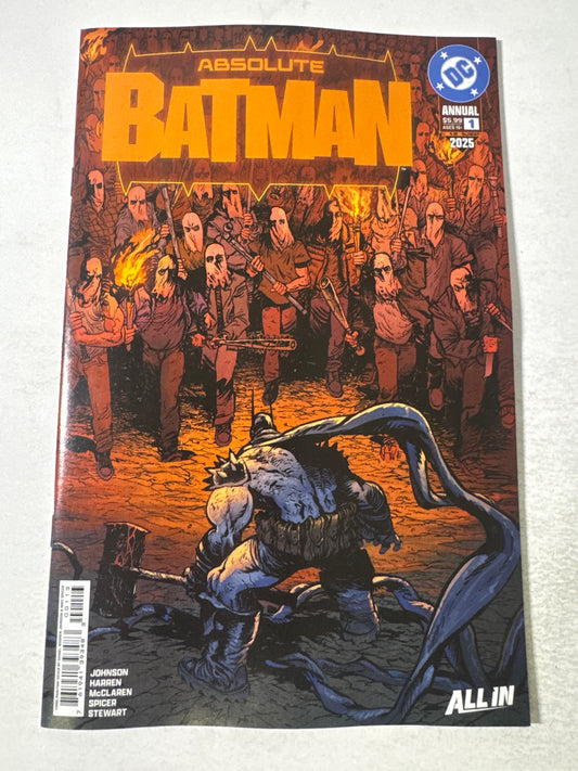 ABSOLUTE BATMAN ANNUAL #1 NM 3rd Print Variant