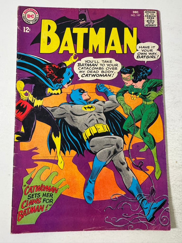 BATMAN #197 VG-