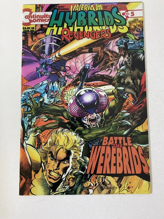HYBRIDS #5 NM Neal Adams Cover