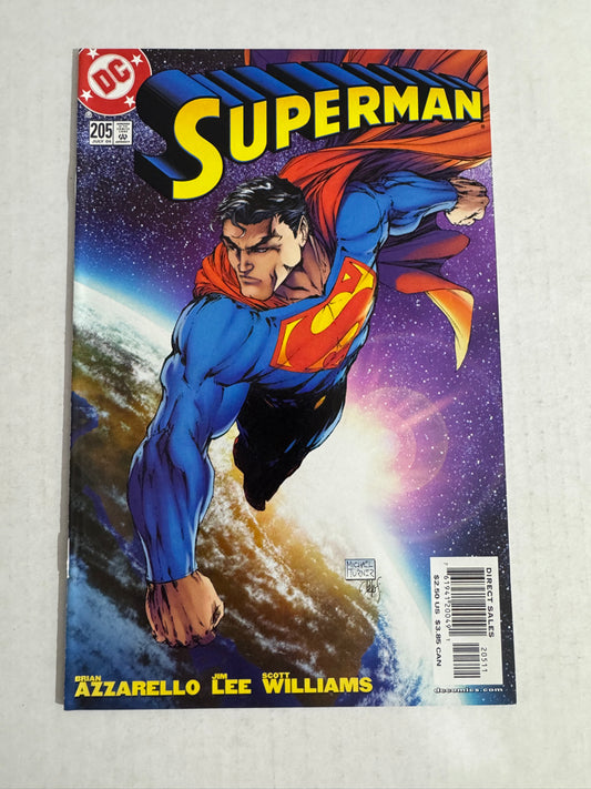 SUPERMAN #205 Vol 2 Michael Turner Variant
