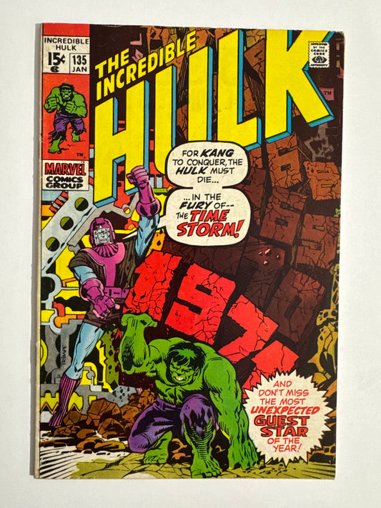 INCREDIBLE HULK #135 FN