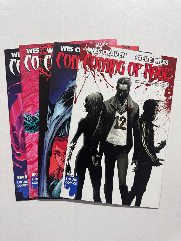 COMING OF RAGE #1-5 NM SET
