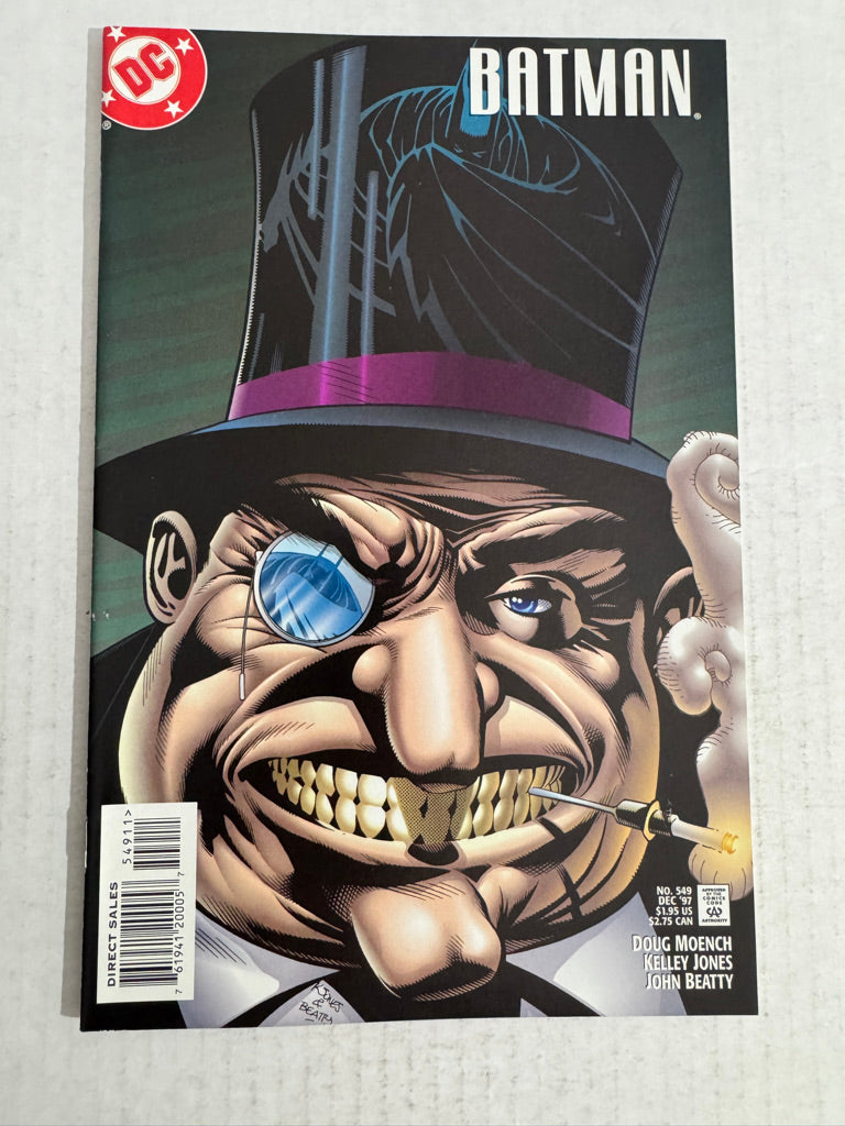 BATMAN #449 NM- Kelley Jones Cover