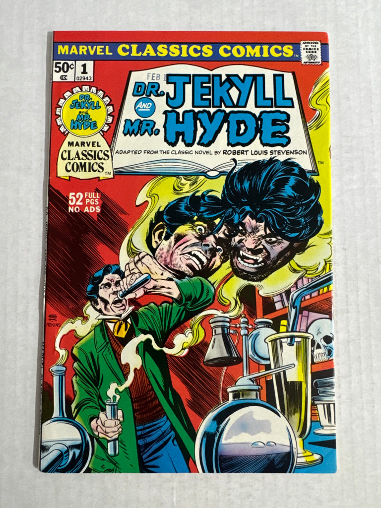 MARVEL CLASSICS COMICS Dr Jekyll And Mr Hyde #1 VF/NM