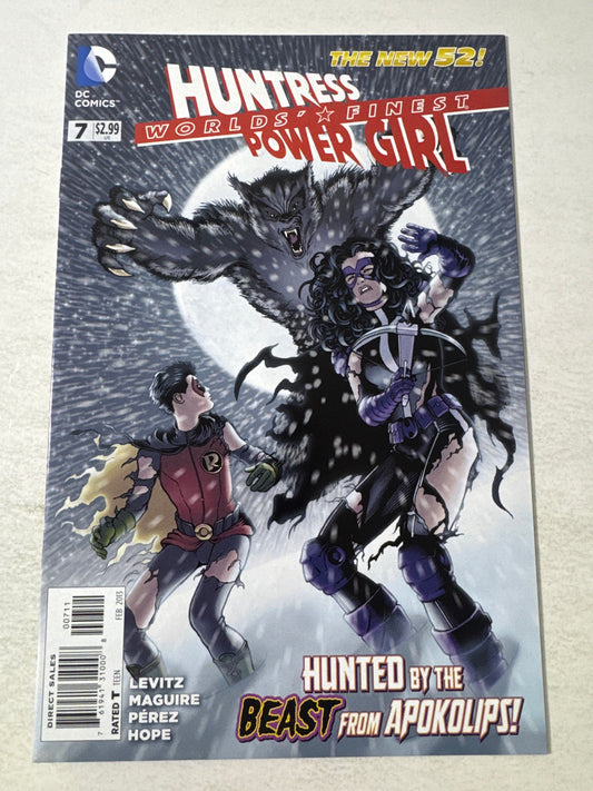 HUNTRESS POWER GIRL WORLD'S FINEST #7 NM