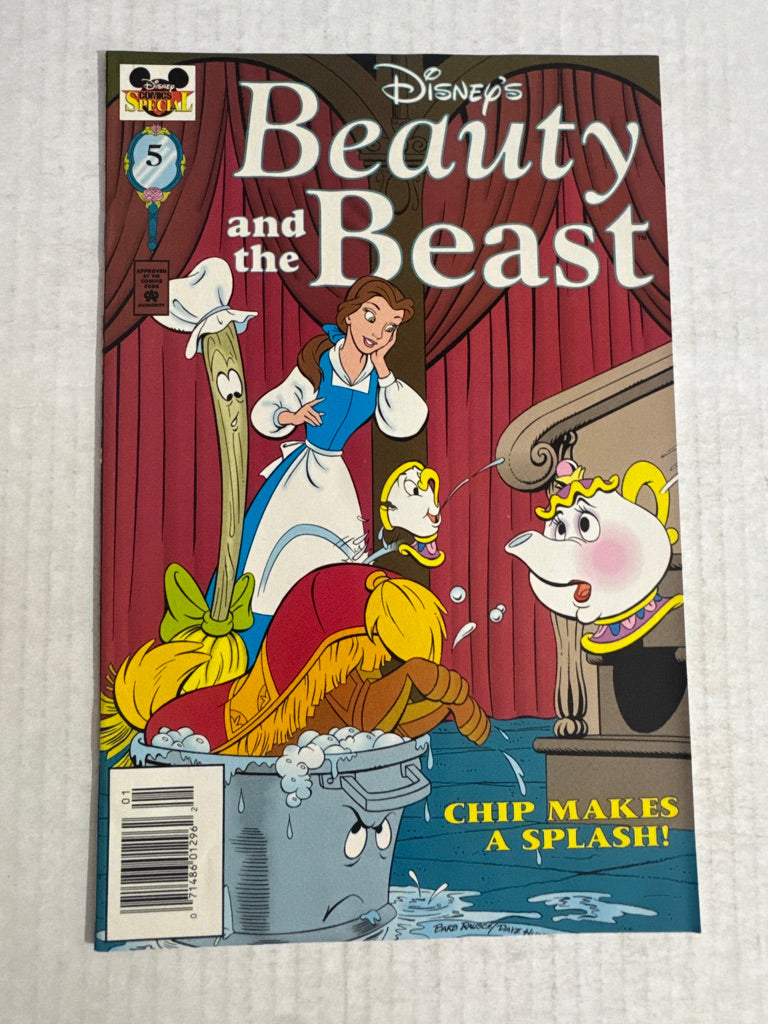 DISNEY'S BEAUTY AND THE BEAST #5 NM NEWSSTAND