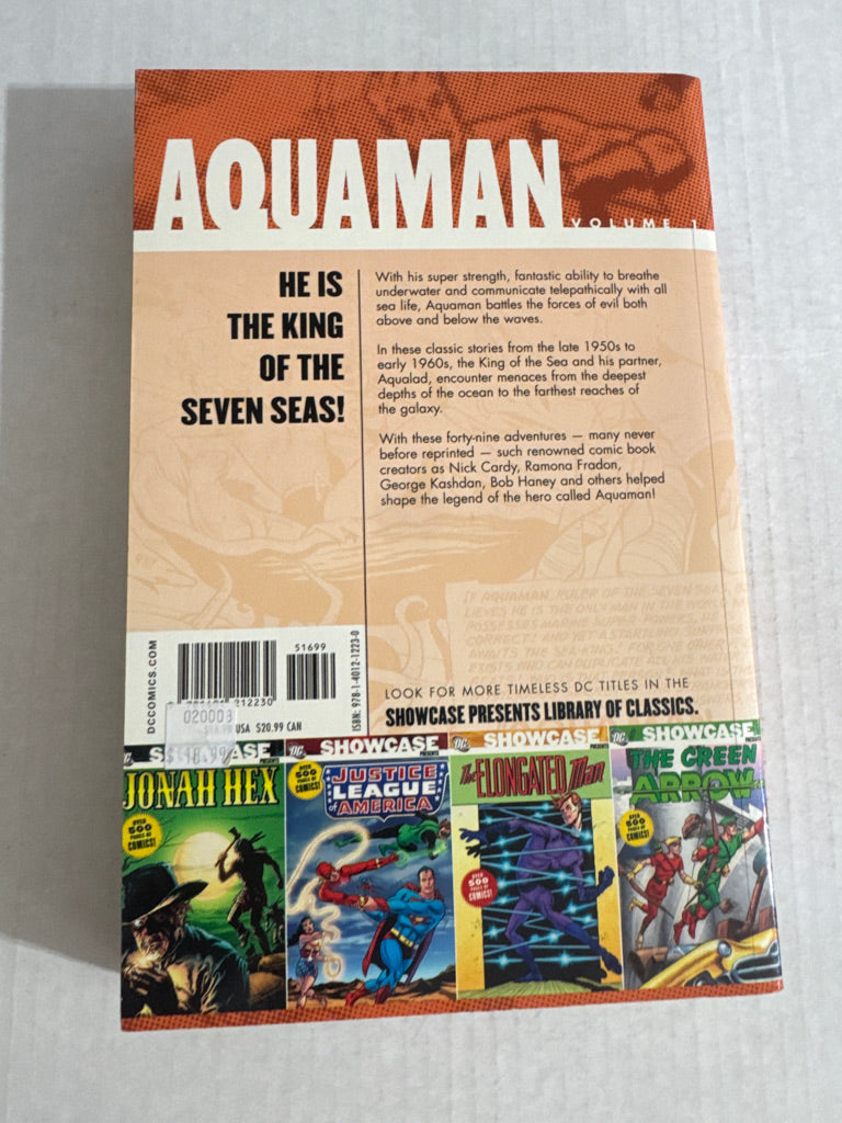 SHOWCASE PRESENTS AQUAMAN Vol 1 TPB NM OOP