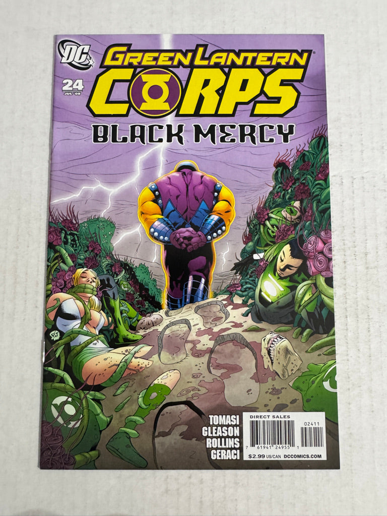 GREEN LANTERN CORPS #24 Vol 2 NM Patrick Gleason Cover
