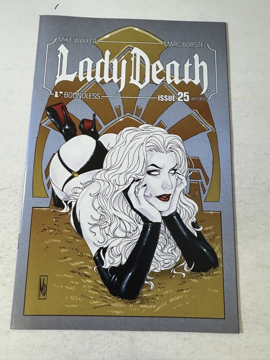 LADY DEATH #25 NM Art Deco Variant
