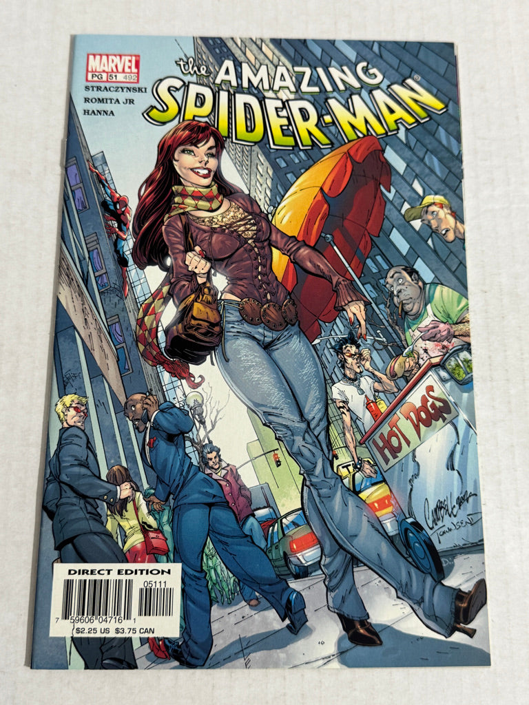 AMAZING SPIDER-MAN #51 Vol 2 NM J Scott Campbell Cover