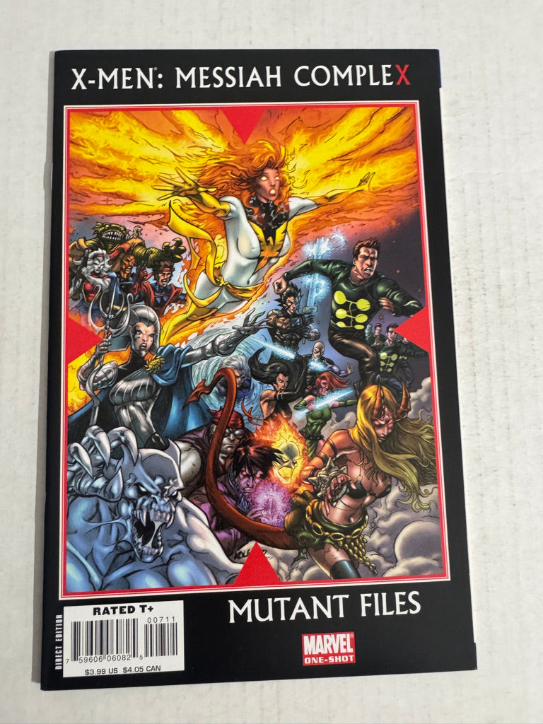 X-MEN MESSIAH COMPLEX MUTANT FILES NM